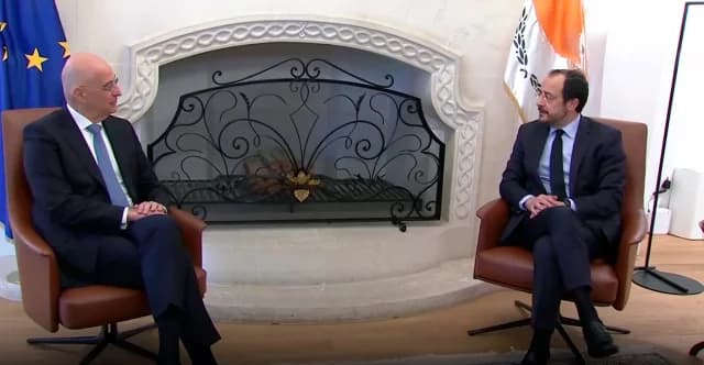Δένδιας: Στη διάθεση της Κύπρου – Ευχαριστίες Χριστοδουλίδη στην Ελλάδα