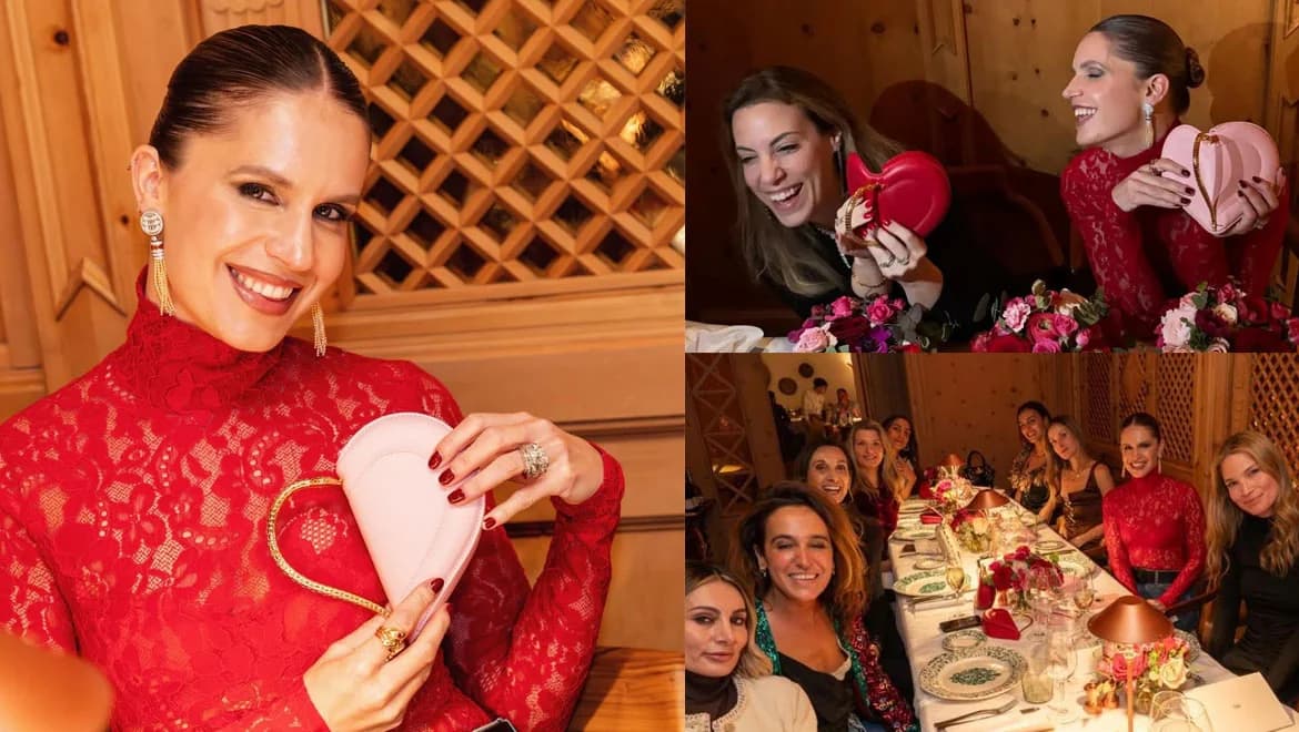 Eugenia Niarchos: Exclusive Dinner for Mary Katrantzou in St. Moritz