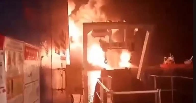 Naher Osten: Griechische Seeleute in Gefahr – Video von Raketen in der Nähe