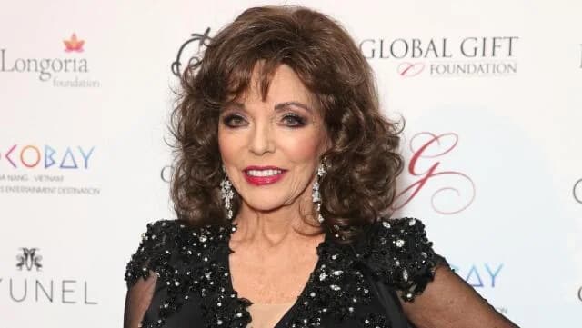 Joan Collins spricht sich gegen Medikamente zur Gewichtsreduktion und Botox aus