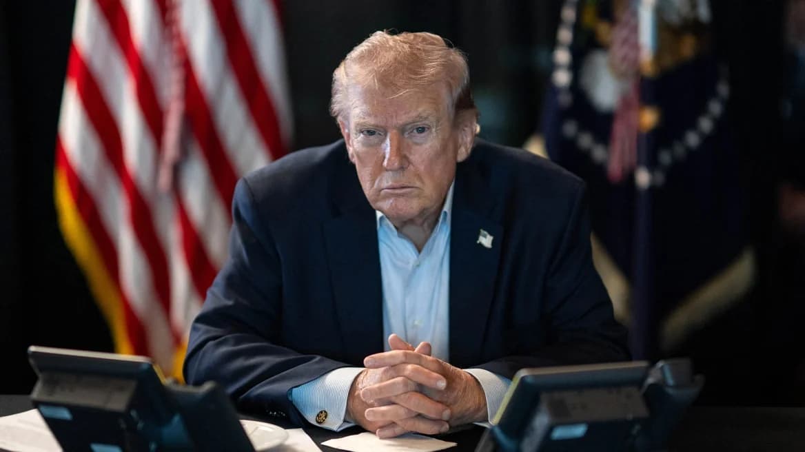 טראמפ: לאיראן נגמרים הטילים והמשגרים