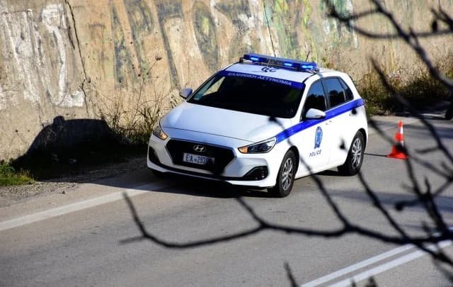 Shell neutralized on plot of land in Halkidiki