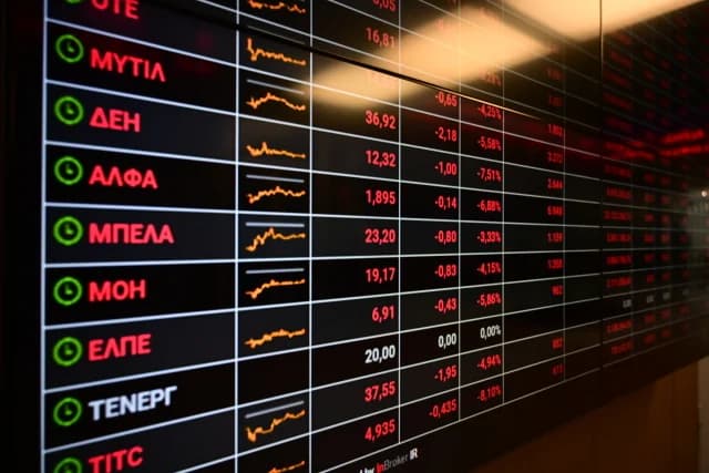 La Bolsa de Atenas se desploma: pérdidas del 9% por tensiones en Oriente Medio