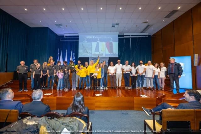 Ceremonia de Premios de las Carreras de Ranking de Vela en Mar Abierto