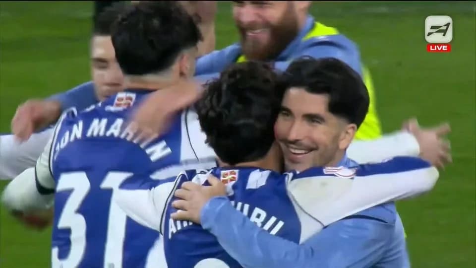 La Real Sociedad vence 1-0 al Bilbao y avanza a la final de la Copa del Rey