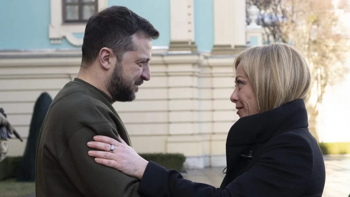 Μελόνι-Ζελένσκι: Σύγκλιση απόψεων ΕΕ-ΗΠΑ για την Ουκρανία
