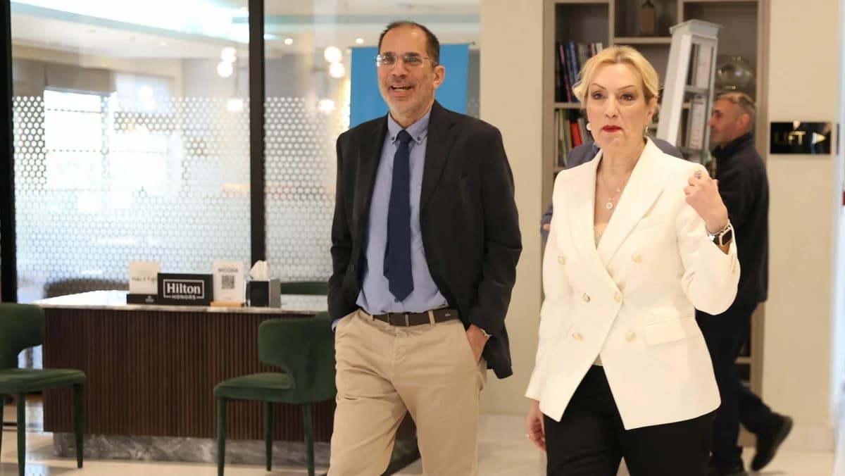 Eirini Charalambidou und Odysseas Michaelides: Politisches Bündnis in Alma