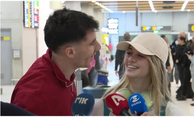 Styliana Averkiou aus den VAE repatriiert – Empfang durch Fidias Panayiotou