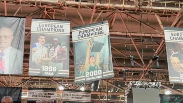 Panathinaikos: Bodiroga Banner Removed from Telecom Center