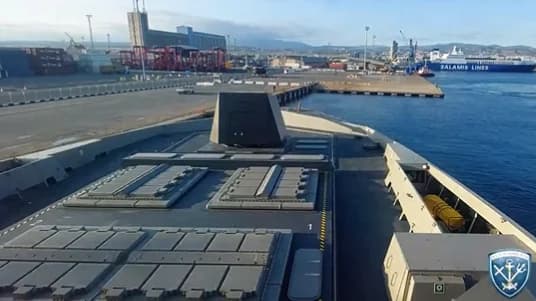 Las fragatas griegas 'Kimon' y 'Psara' continúan patrullando en Chipre