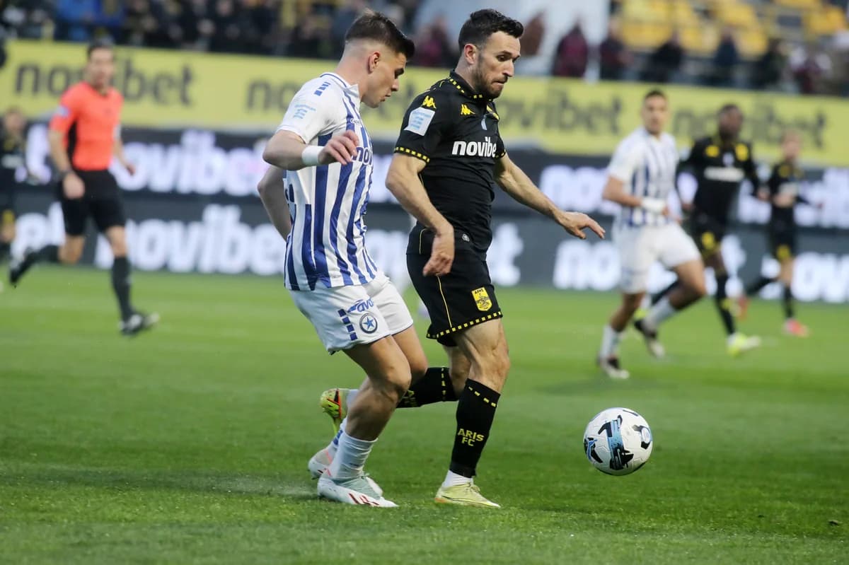 Aris - Atromitos 0-0: Verschossene Elfmeter von Racic und Moron