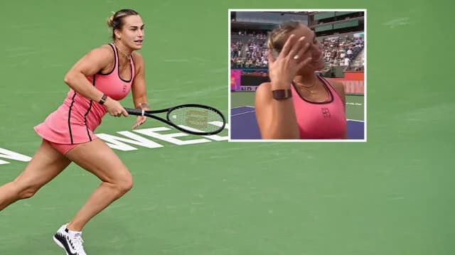 Aryna Sabalenka: Jugó con un anillo de 750.000 € en Indian Wells