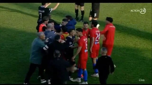 Panionios - Kalamata: Incidents After the End of the Match