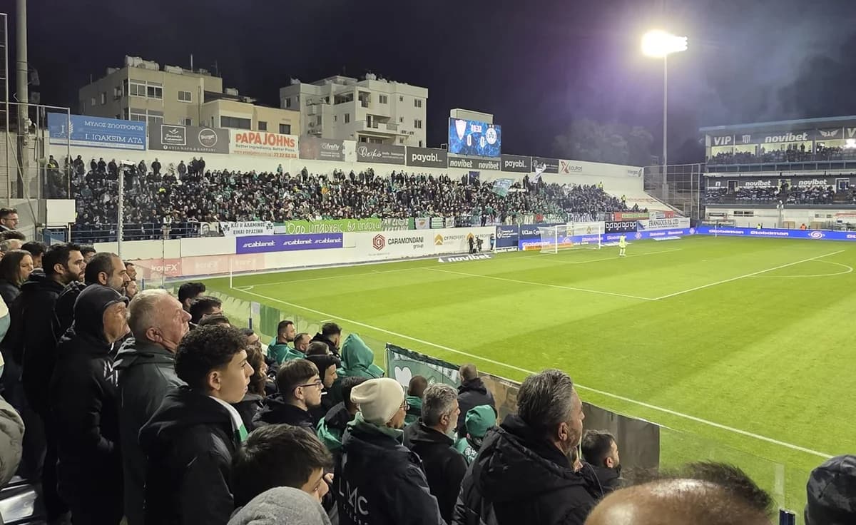 Fotoreportage vom Spiel Omonia Aradippou - Omonia im «Antonis Papadopoulos» Stadion