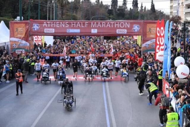 Κλειστοί δρόμοι στην Αθήνα σήμερα (8/3) λόγω ημιμαραθωνίου