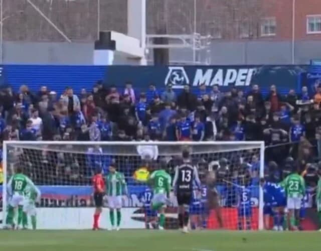 La Liga: Διακοπή στον αγώνα Χετάφε - Μπέτις λόγω επεισοδίων