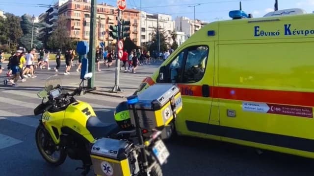 EKAV Successfully Covered Athens Half Marathon: 72 Incidents Handled