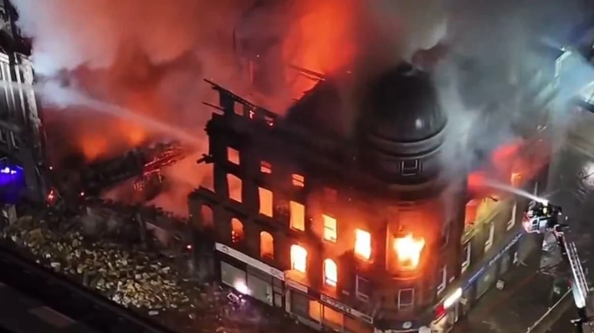 Scotland: Major Fire Destroys Glasgow Central Train Station