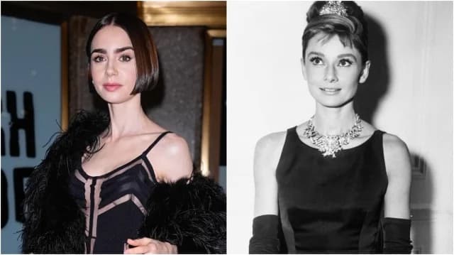 Audrey Hepburns Sohn unterstützt Lily Collins als seine Mutter im neuen Film