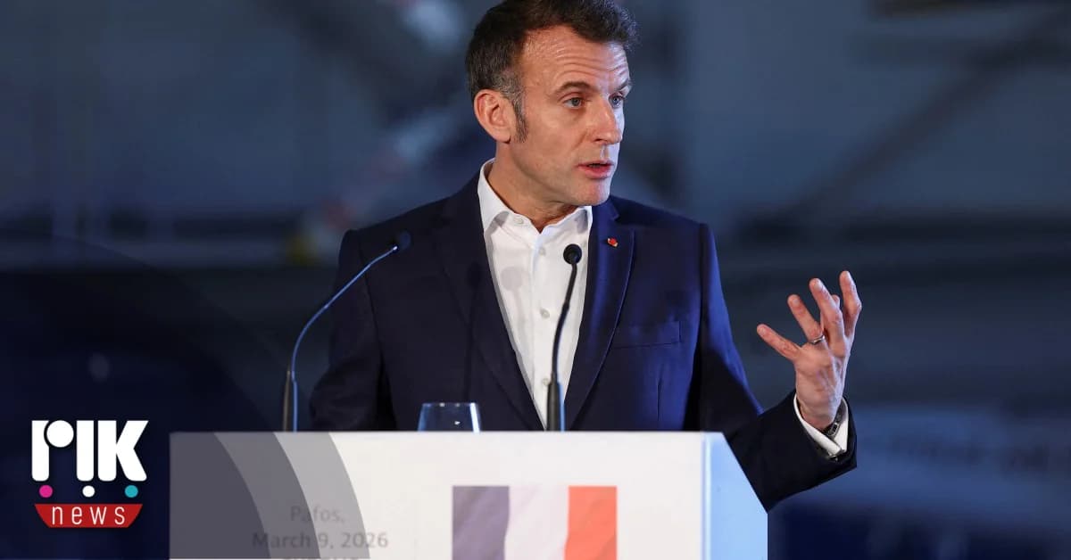 Macron: 'Wenn Zypern angegriffen wird, wird auch Europa angegriffen'