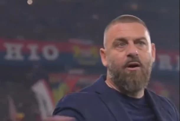 De Rossi Refrains from Celebrating Genoa's Win Over Roma (video)