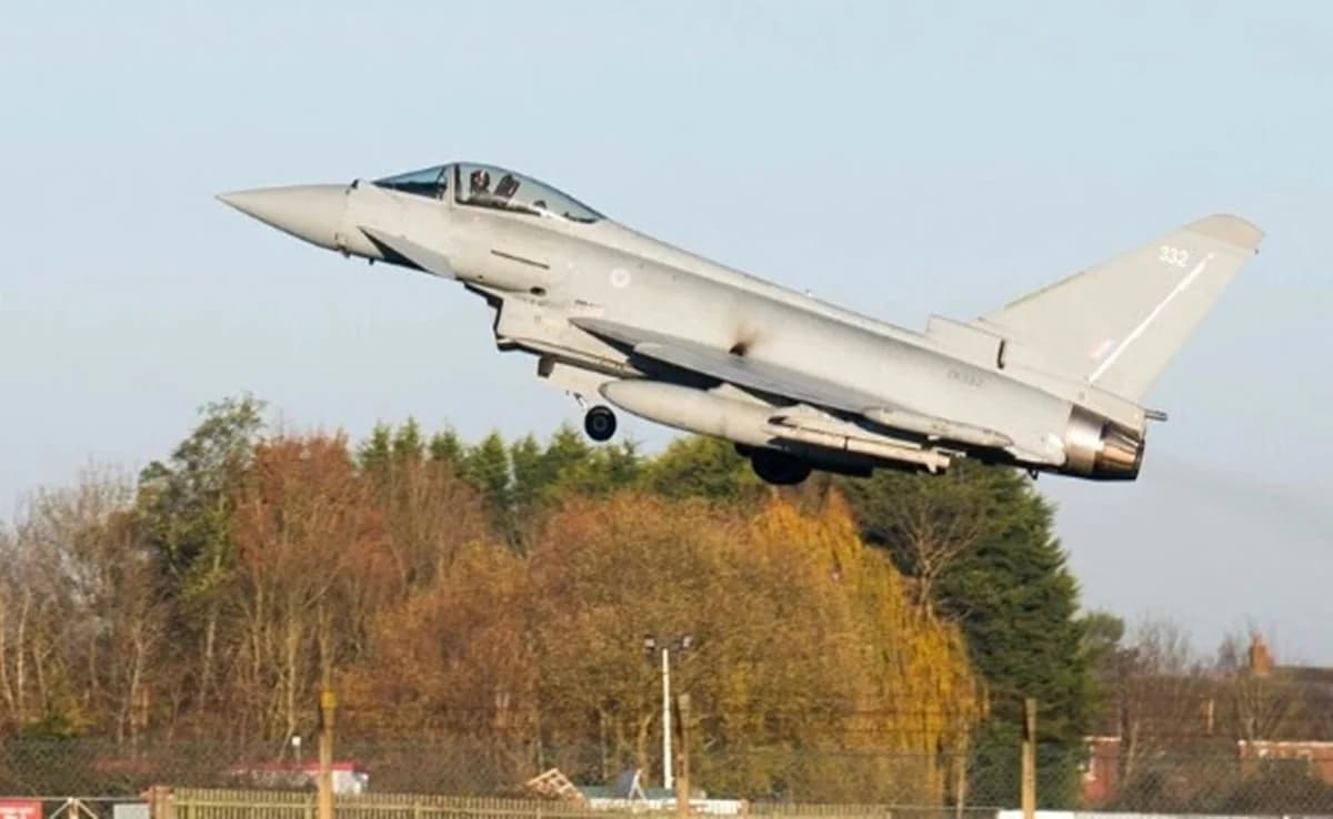 Britische Flugzeuge fangen iranische Drohnen ab