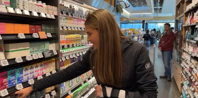 Kai Trump en un supermercado caro: 'Nos estás mostrando lo que no podemos pagar'