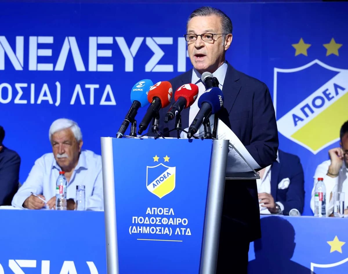 P. Petridis: New deposits of 820 thousand euros to APOEL