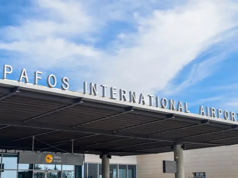 Cancelaciones de vuelos en el aeropuerto de Pafos por situación regional