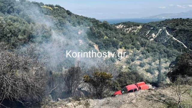 Feuer in Souli, Korinthia unter Kontrolle