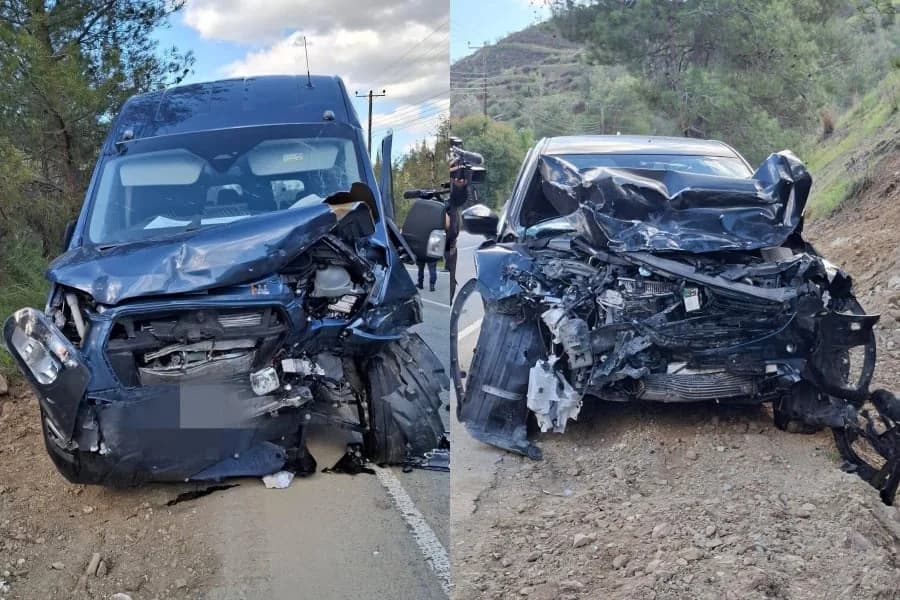 Unfall in Palaichori: 13 Verletzte, Krankenhausaufenthalt in Nikosia
