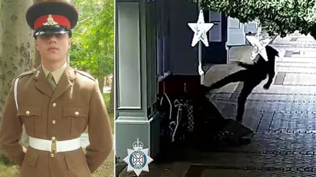 Britischer Soldat wegen Tritts gegen Obdachlose in Haft