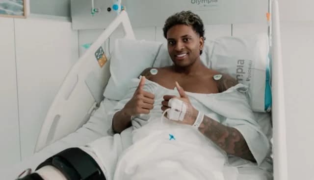 Rodrygo: Erfolgreiche Operation, Rückkehr in einem Jahr