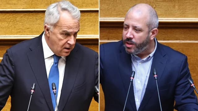 Zusammenstoß im Parlament wegen OPEKEPE-Dokument: Voridis-Meikopoulos-Konfrontation