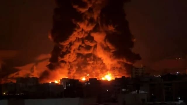 WHO Warns of Black Rain Risk in Tehran