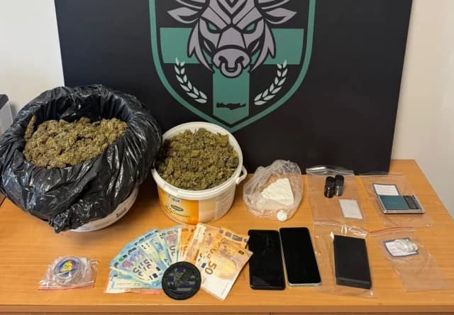 Chania: 51-Jähriger mit Cannabis und Kokain festgenommen