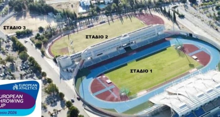 Europäischer Werfer-Cup: Zeitplan der zypriotischen Athleten