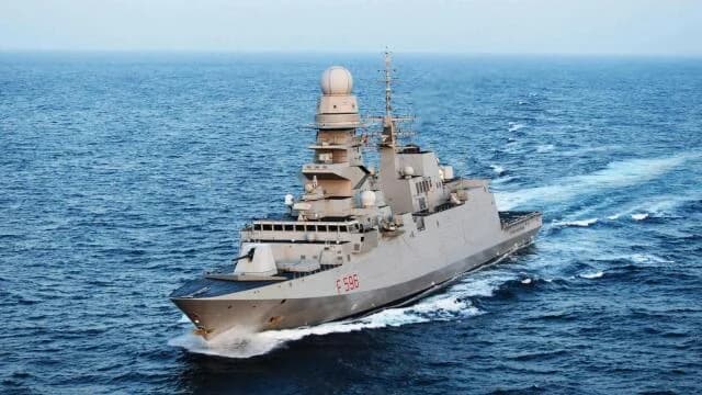 Italienische Fregatte trifft in Zypern ein, um die Verteidigung zu verstärken