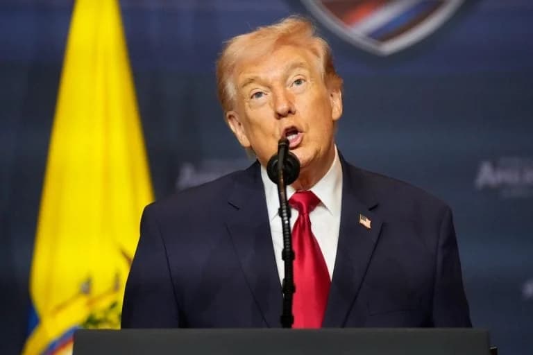 Trump: Irán está 'cerca de la derrota'