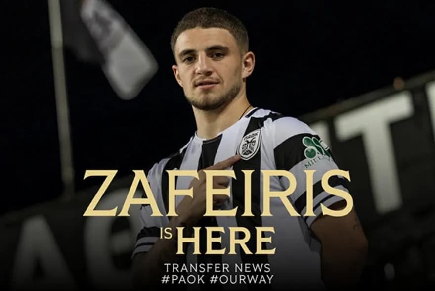 PAOK gibt Zafeiris-Verpflichtung mit… Melas bekannt (VIDEO)