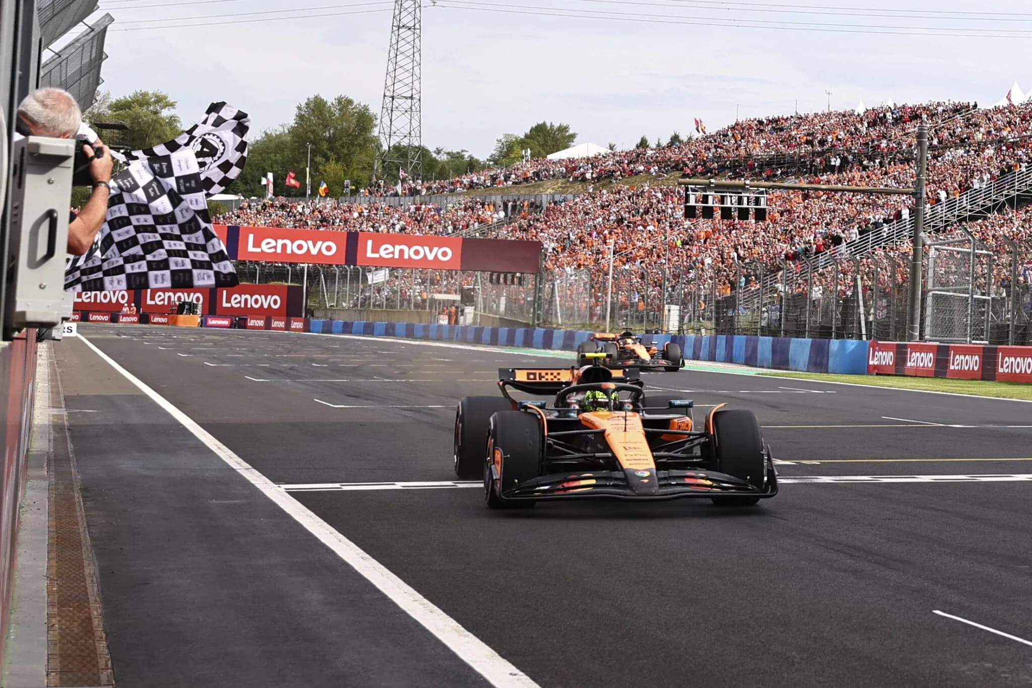 McLaren dominiert den Großen Preis von Ungarn: Norris holt den Sieg